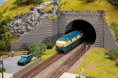 Faller 120578 Tunnelportal, 2-gleisig 