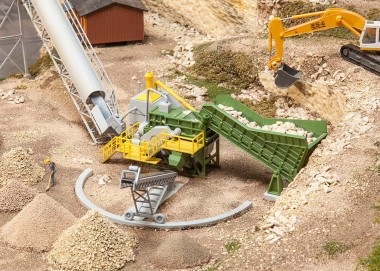 Faller 130173 Backenbrecher mit Förderband 