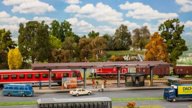 Faller 131366 2 Bahnsteige 