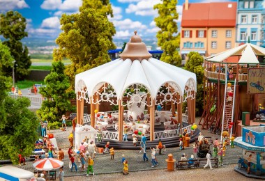 Faller 140335 Karussell Kaffeetassen Heider 