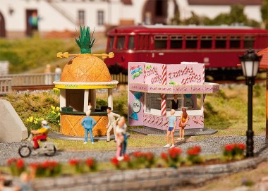 Faller 140443 Süßigkeiten- und Fruchtsaftbude 