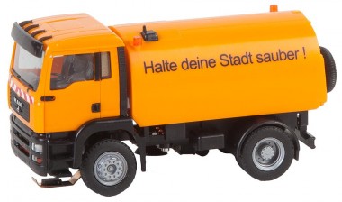 Faller 161482 LKW MAN TGA Straßenkehrmaschine 
