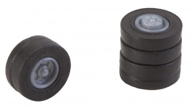 Faller 163110 4 Reifen und Felgen für N Lkw 