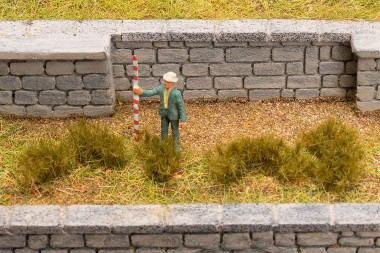 Faller 171387 Grasbüschel, dunkelgrün 