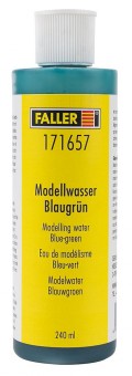 Faller 171657 Modellwasser, blaugrün 240 ml 