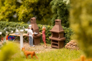 Faller 180015 2 Gartengrills 