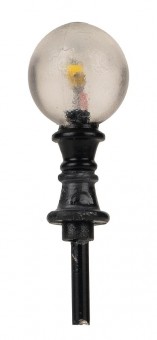 Faller 180137 LED-Wegleuchte, Kugel, warmweiß, 3 Stück 