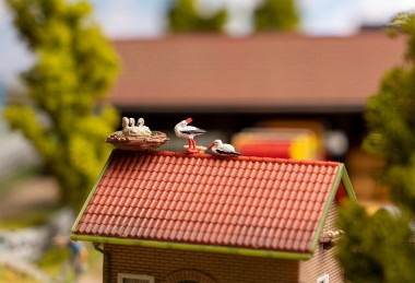 Faller 180239 Figuren-Set mit Mini-Sound-Effekt 