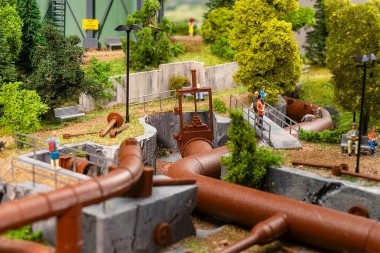 Faller 180328 Großes Rohrleitungs-Set 