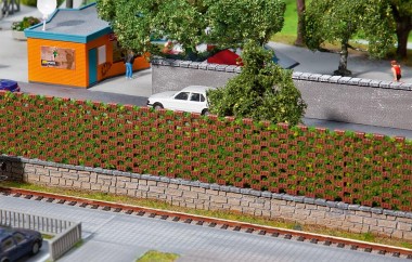 Faller 180421 Lärmschutzwand Mauer 