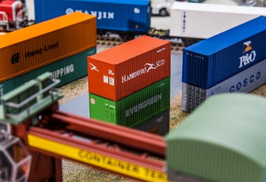 Faller 180822 20' Container HAMBURG SÜD 