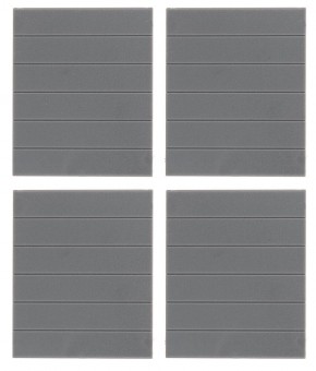 Faller 180880 4 Geschlossene Wandelemente, 