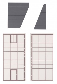 Faller 180895 Glaseckelement, Goldbeck 