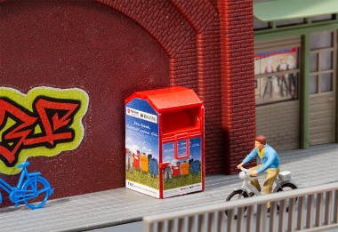 Faller 180985 Altkleidercontainer 