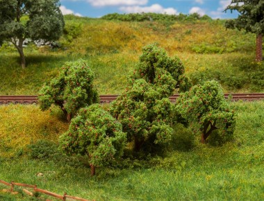 Faller 181404 5 Apfelbäume 