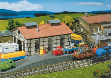 Faller 222179 Verladerampe mit Kran 