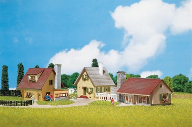 Faller 232221 Einfamilienhäuschen, 3 St. 