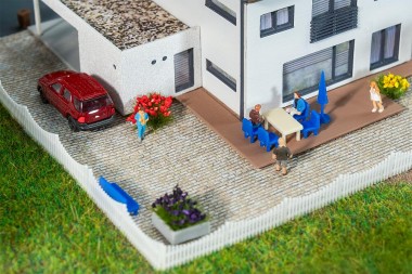 Faller 272314 PREMIUM Straßenfolie Kopfstei 