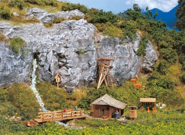 Faller 272532 Jagdhütte mit Hochsitz 