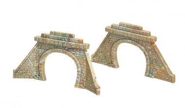 Faller 272576 Tunnelportale 2-gleisig 2 St. 