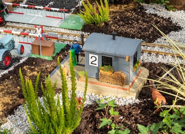 Faller 330878 Bahnwärterbude mit bewegliche 