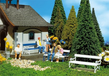 Faller 331734 Sitzbänke, 8 St. 