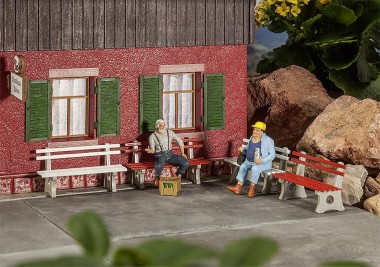 Faller 333221 4 Parkbänke 