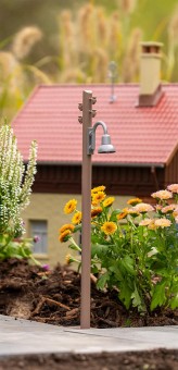 Faller 333232 Holzmast mit Bogenleuchte, 2 