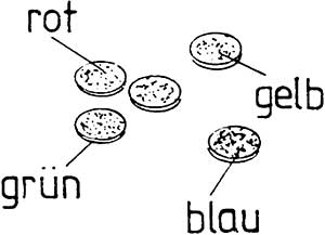 Weinert 2015 farbige Blendscheiben 30 Stück 