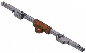 Weinert 74010 Zungenverschluss (Stellstange) 