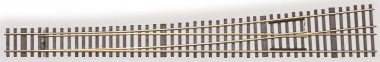 Weinert 74907 Weiche links BS 6,3° - 375mm 