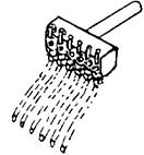 Weinert 8174 Sandstrahldüsen, sechsfach 