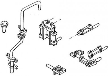 Weinert 82022 BR 44 Öl Tenderarmaturen 