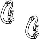 Weinert 8294 Bremsschläuche f. Schmalspurf. 