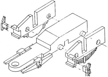 Weinert 8562 Schleppachse BR 03, WM 