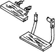 Weinert 87027 Güterwagenaufstiegstritte  1Pa 