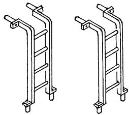 Weinert 8744 Leiter f. Kessel BR 55/57  2St 