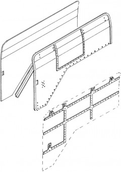 Weinert 8907 Nietbänder für Rückseite,8906 