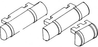 Weinert 8920 Bremsdruckluftk. Halbrelief WM 