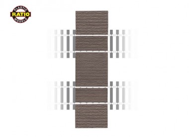 Peco 456 Bahnübergang f. 2 Gleise 