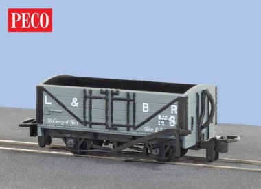 Peco GR-200D Offener Wagen Lynton und Barnstaple Live 