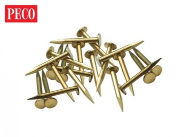 Peco IL-11 Schienennägel Messing 