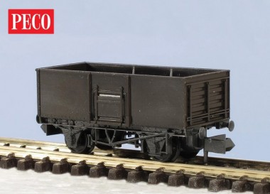 Peco KNR-44 Butterley Stahlwagen offen 
