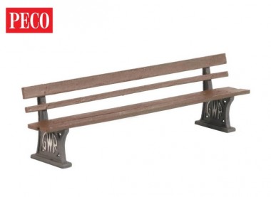 Peco LK-761 GWR-Bahnhofssitzplätze 