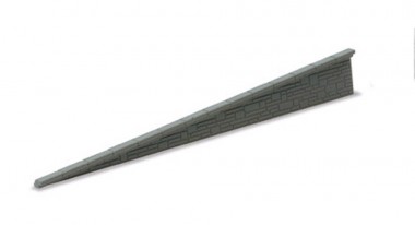 Peco NB-67 Bahnsteigrampen Naturstein 