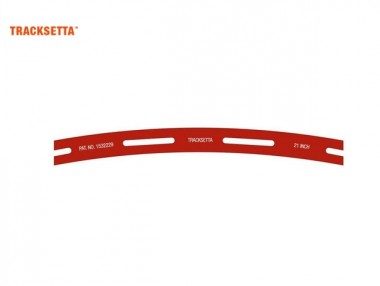 Peco OOT21 Schablone für 534 mm Radius HO 