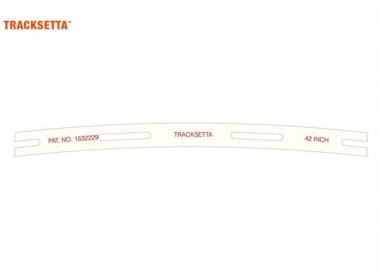 Peco OOT42 Schablone für 1067mm Radius HO 