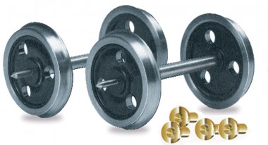 Peco RO-7 3-Loch-Scheibenräder 