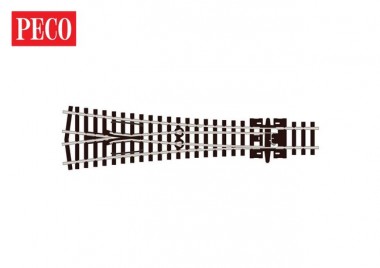 Peco SL-397 Y-Weiche, mittlerer Radius, rechts  