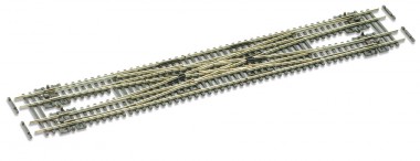 Peco SL-E383F Doppelte Gleisverbindung mittlerer Radiu 